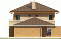 Projekt domu piętrowego Rodrigo IV G2 - elewacja 4