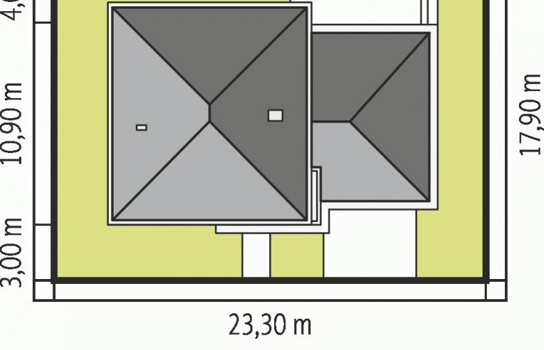 Projekt domu piętrowego Rodrigo IV G2 - Usytuowanie