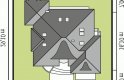 Projekt domu jednorodzinnego Seweryna G2 Mocca - usytuowanie - wersja lustrzana