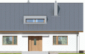 Projekt domu jednorodzinnego Swen - elewacja 1