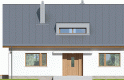 Projekt domu jednorodzinnego Swen - elewacja 1