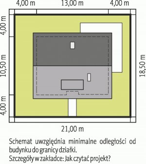 Usytuowanie budynku Swen