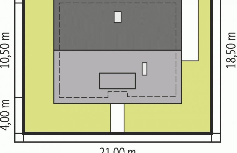 Projekt domu jednorodzinnego Swen - Usytuowanie