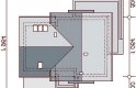 Projekt domu jednorodzinnego Noelia Bis 2M - usytuowanie - wersja lustrzana