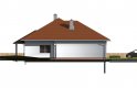 Projekt domu dwurodzinnego TK70 - elewacja 4
