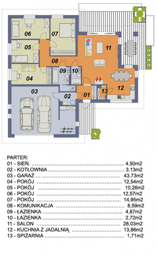 Rzut projektu TK233