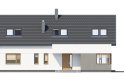 Projekt domu z poddaszem TK17 - elewacja 1