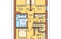 Projekt domu wielorodzinnego Ester - poddasze