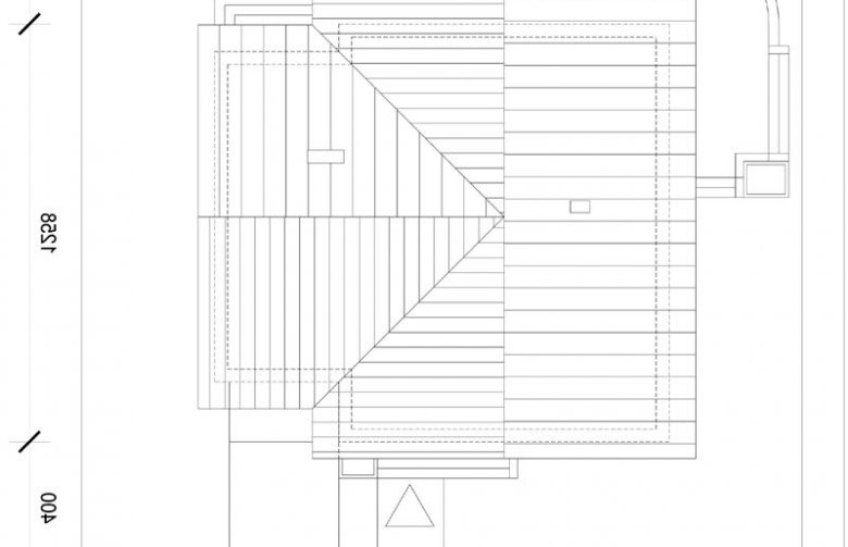 Projekt domu wielorodzinnego Rino - Usytuowanie - wersja lustrzana