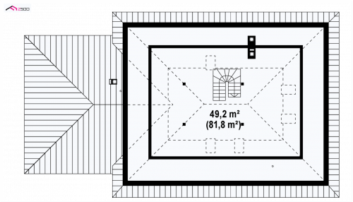 Rzut projektu Z10 GL2 stu