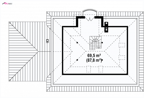 Rzut projektu Z10 GL2 STU bk