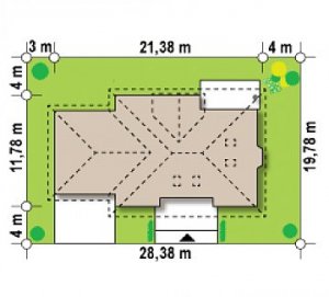 Usytuowanie budynku Z10 GL2 STU bk