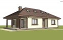 Projekt domu z poddaszem Z85 v2 - wizualizacja 2