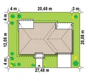 Usytuowanie budynku Z86 v.2