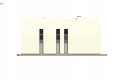 Projekt domu z poddaszem Z215 A - elewacja 2