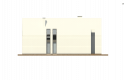 Projekt domu z poddaszem Z215 A - elewacja 1