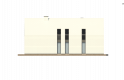 Projekt domu z poddaszem Z215 A - elewacja 2