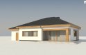 Projekt domu z bala Z273 a L GL - wizualizacja 4