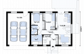 Projekt domu parterowego Z308 GP2 - 