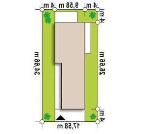 Usytuowanie budynku Z314 w wersji lustrzanej