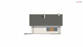 Elewacja projektu Z331 - 4 - wersja lustrzana