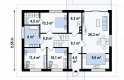 Projekt domu piętrowego Z336 - 