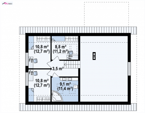 Rzut projektu Z336