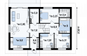 Projekt domu piętrowego Z336 - 
