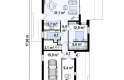 Projekt domu piętrowego Zx45 2m - 