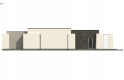 Projekt domu parterowego Zx69 - elewacja 1