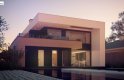 Projekt domu piętrowego Zx123 - wizualizacja 7