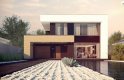 Projekt domu piętrowego Zx123 - wizualizacja 1