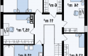 Projekt domu piętrowego Zx124 - 