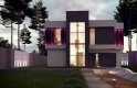 Projekt domu piętrowego Zx124 - wizualizacja 0