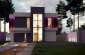 Projekt domu piętrowego Zx124 - wizualizacja 0