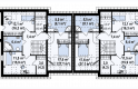 Projekt domu bliźniaczego Zb3 duo - 