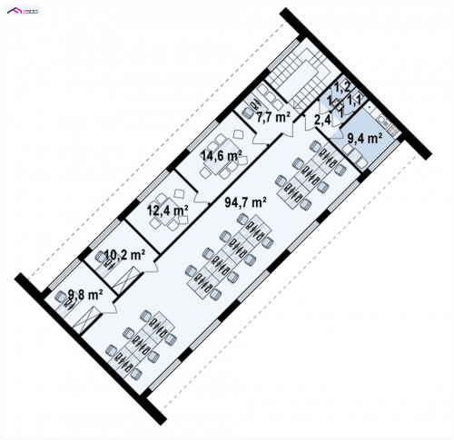 Rzut projektu Zu13