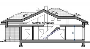 Przekrój projektu Domidea 1