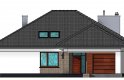 Projekt domu z poddaszem Domidea 2d - elewacja 1