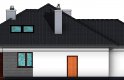 Projekt domu z poddaszem Domidea 2d - elewacja 3