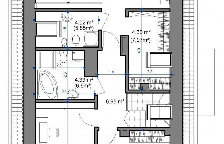 Projekt domu wielorodzinnego Domidea 50 d40 - 