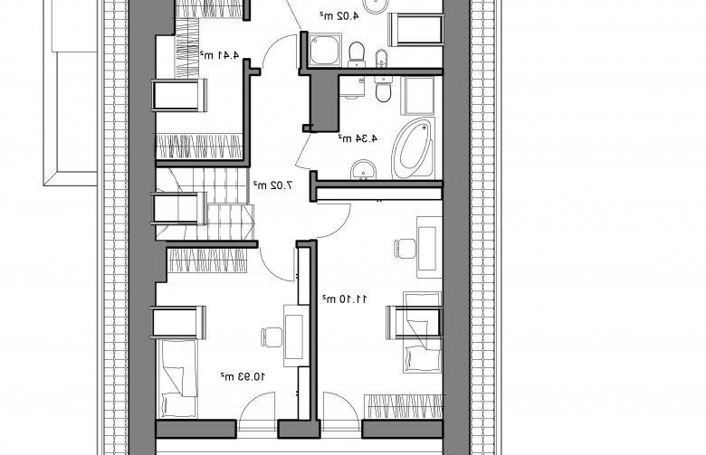 Projekt domu wielorodzinnego Domidea 50 d40 w2 - 