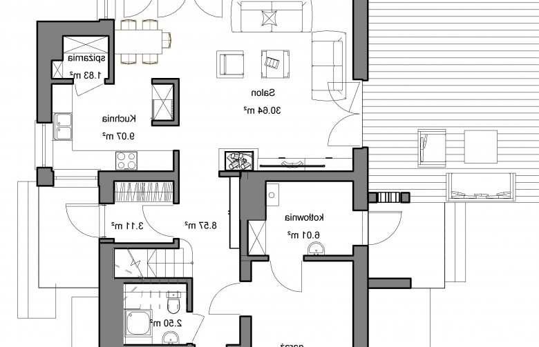 Projekt domu wielorodzinnego Domidea 51 - 