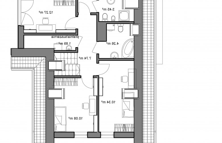 Projekt domu wielorodzinnego Domidea 51 - 