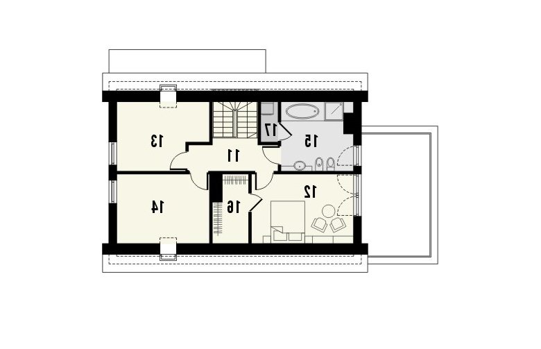 Projekt domu jednorodzinnego ASTORIA - 