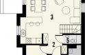 Projekt domu jednorodzinnego TAROT 2 - 