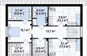 Projekt domu z poddaszem Z343 - 