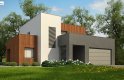 Projekt domu piętrowego Zx74 - wizualizacja 2