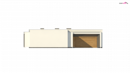 Elewacja projektu Zx135 - 4 - wersja lustrzana