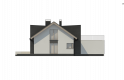 Projekt domu dwurodzinnego Z360 - elewacja 3